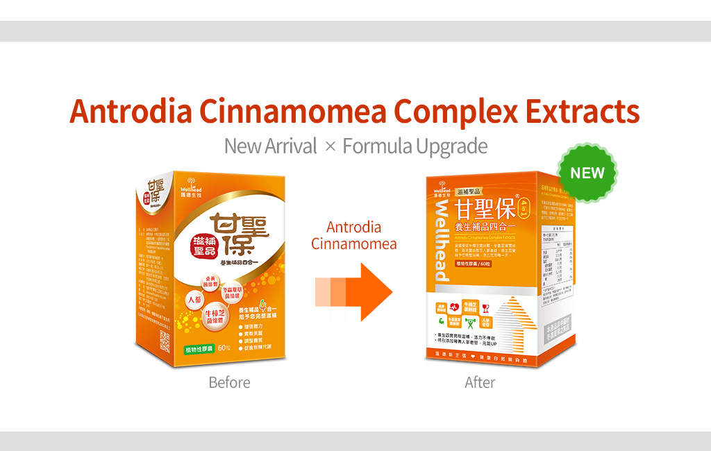Antrodia Cinnamomea Complex Extracts: New Arrival